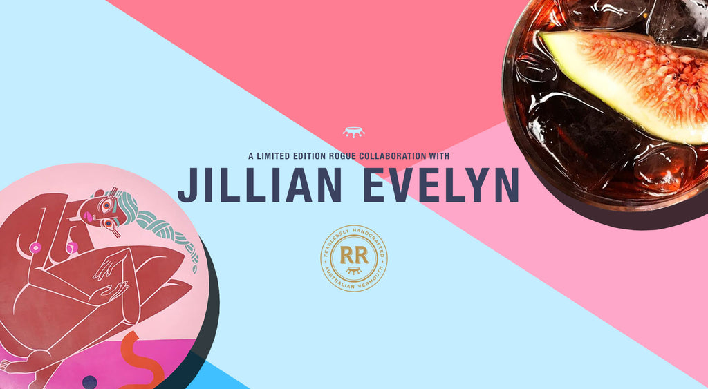 A limited edition rogue collaboration with Jillian Evelyn